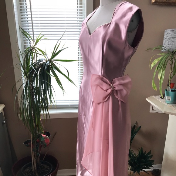 Plus size special occasion 2pcs dress and jacket - Picture 2 of 5